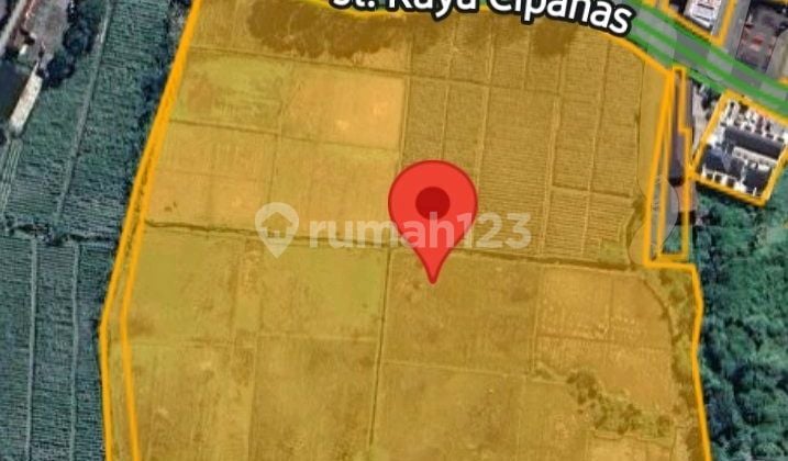 Tanah SHM 3,7 Ha Kawasan Wisata Cipanas Garut Jl Raya Cipanas #