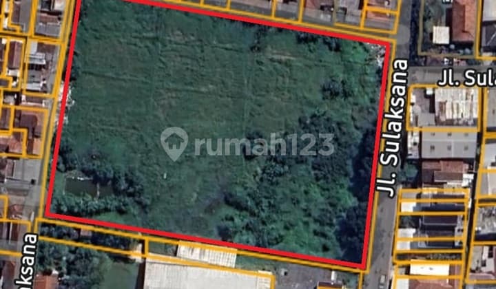 Tanah SHM 1 Ha Dekat Kampus Ars Mainroad Jl. Sulaksana #