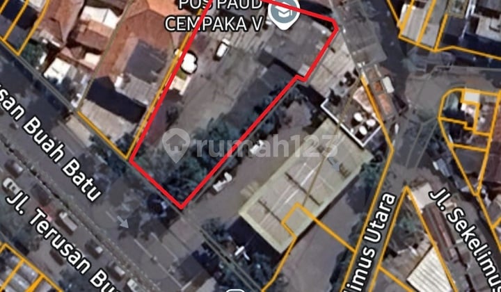 Tanah 1020 M², View Selatan Jl. Ters. Buahbatu, Dekat Tol Bubat