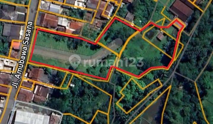 Tanah 4773 M² Blkang Super Indo Supermaket Jl. Amubawa Sasana