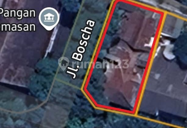 Rumah Lama SHM Hitung Tanah 529 M², View Selatan Jl Sampurna