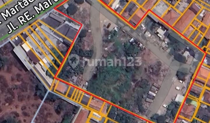 Tanah SHM 7826 m² mainroad jl. Pantura Cikarang