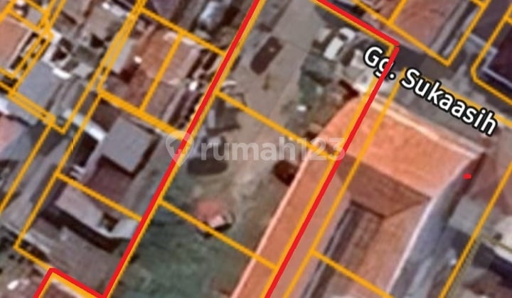 Tanah 824 M² Dibawah NJOP, Area Kost Gn. Batu, Gg/Jl. Sukaasih #