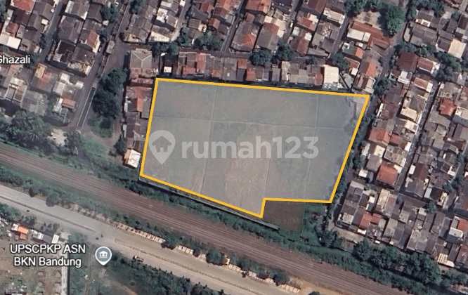 Tanah 7680 M² Dekat Stasiun, Al-Jabbar, Gbla Akses Cimincrang
