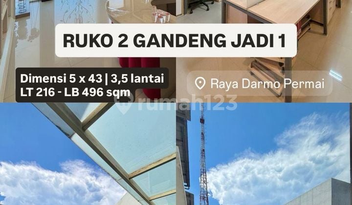 Langka Ruko Cantik Dkt Mayjen Citraland Pakuwon Kota