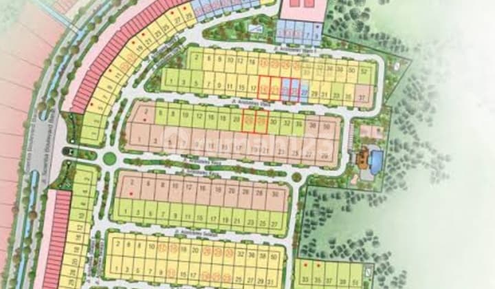 Dijual Kavling Cluster Aristoteles 2 Unit Gandeng Bersebelahan Summarecon Gading Serpong