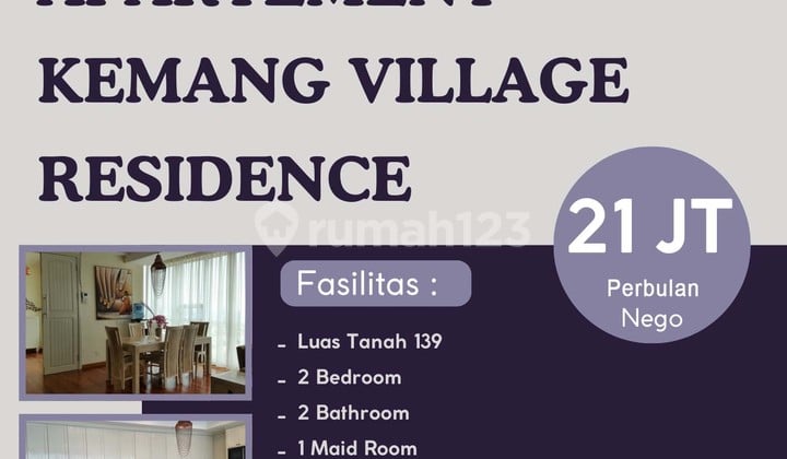 Disewa Apartement Kemang Village Residence