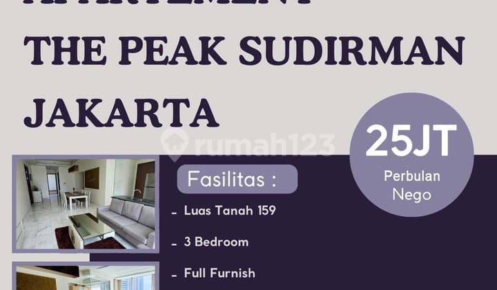 Disewa Apartement The Peak Sudirman Jakarta