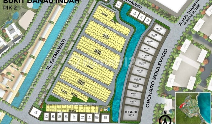 Dijual Cepat Kavling di Bukit Danau Indah Pik 2