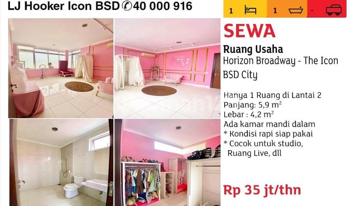 Sewa Ruang Usaha The Icon Bsd City