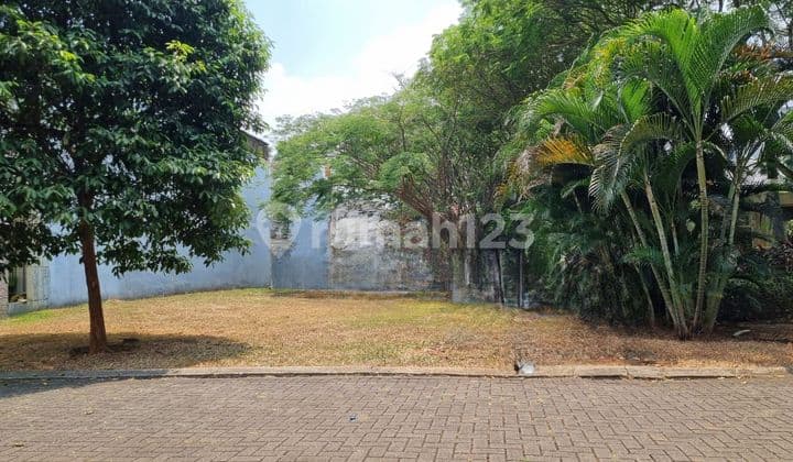 jual kavling hoek fresco aria the foresta bsd