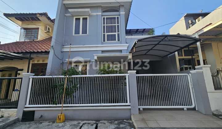 Harga Drop 200Jt !! Rumah Rungkut Asri Surabaya Timur 2 Lantai Dkt Mcd Superindo Terawat Jalan Lebar Bebas Banjir