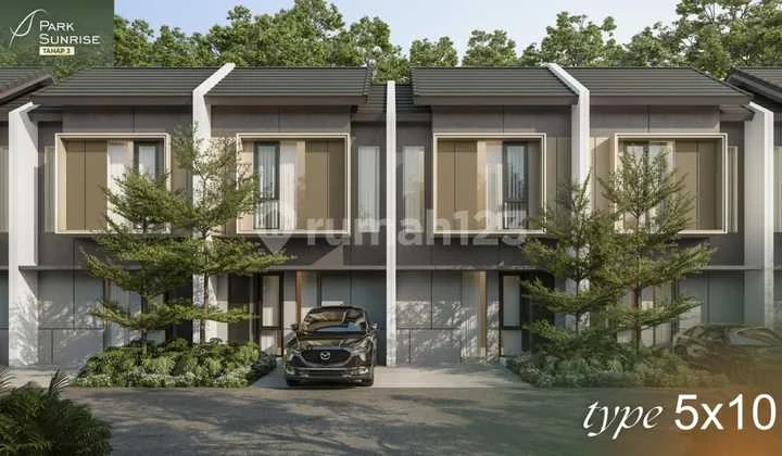 Rumah Baru 2 Lantai Full Fasilitas - Wonorejo Surabaya Timur Park Sunrise - Tahap Iii