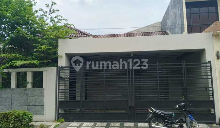Rumah Siap Huni Nirwana Eksekutif - Blok Favorit & Jarang Ada Lingkungan Mapan, Rapi, dan Nyaman di Salah Satu Kawasan Favorit Surabaya Timur.