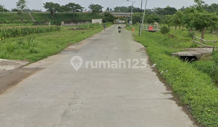 Tanah Industri Raya Sidorejo Jetis Mojokerto 3700m2 Lebar Depan 100m SHM Jalan Beton Flash Sale