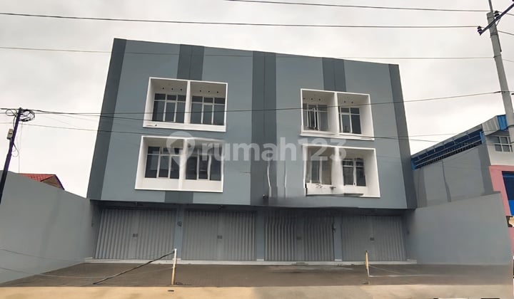 Suitable For Office, Bank, Beauty Clinic Etc For Rent 3-Storey Shop House Zero Brigjen Katamso Street Waru Sidoarjo New Fresh 2 Units Side by Side