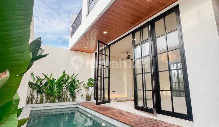 NEAR ATLAS BEACH CLUB Brand New Mediterannean 2BR Villa Babakan Canggu Bali 2Story Nice place