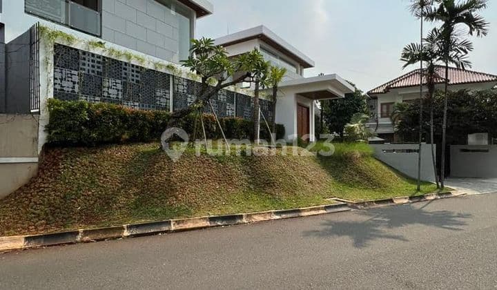 Rumah Baru Mewah Modern Tropical Pondok Indah Gedung Hijau