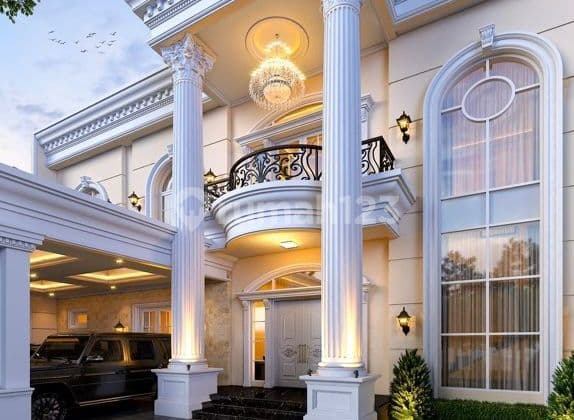 Luxury American Classic 2-Storey Villa in Cinere Mas, South Tangerang, with Good SHM (Certificate of Ownership)