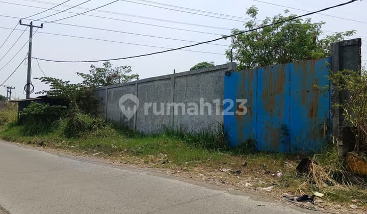 Tanah Sangat Cocok Untuk Gudang pabrik Akses 40 Feet di Mahmud