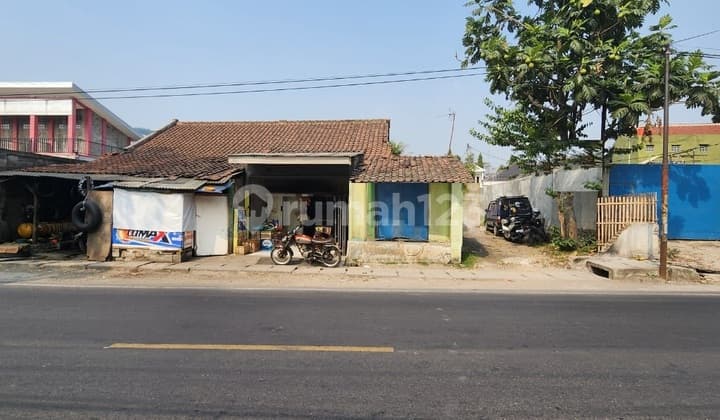 Tanah Cocok Dibangun Gudang, Akses Kontainer 40 Feet di Batujajar