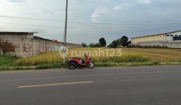 Tanah Dekat Tol Jalak Harupat Area Industri di Soreang Cipatik