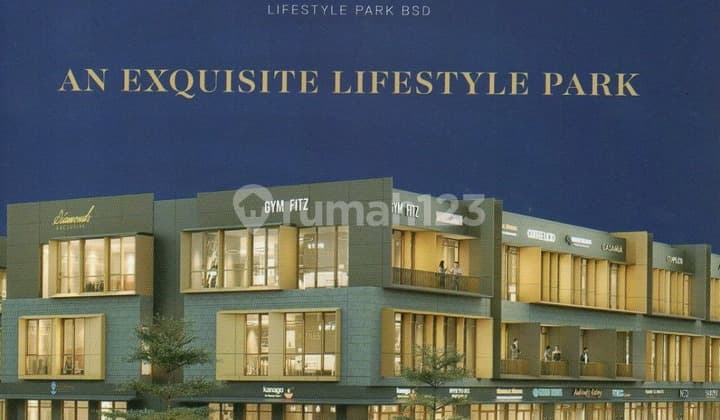 Last Unit Corner Ruko Exquis BSD City KPR Free DP