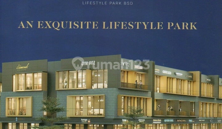 Last Unit Corner Ruko Exquis BSD City KPR Free DP