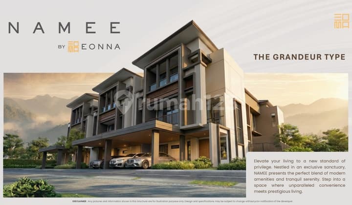 Rumah Korean 3 Lantai Free BPHTB - Cluster Namee Eonna BSD City