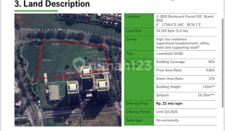 Super Langka Paling Strategis Kavling Komersial - Branz Bsd City