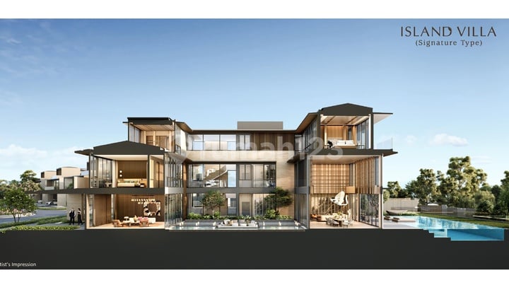 Last Cluster Ultra Mewah di BSD City - Island Villa Navapark