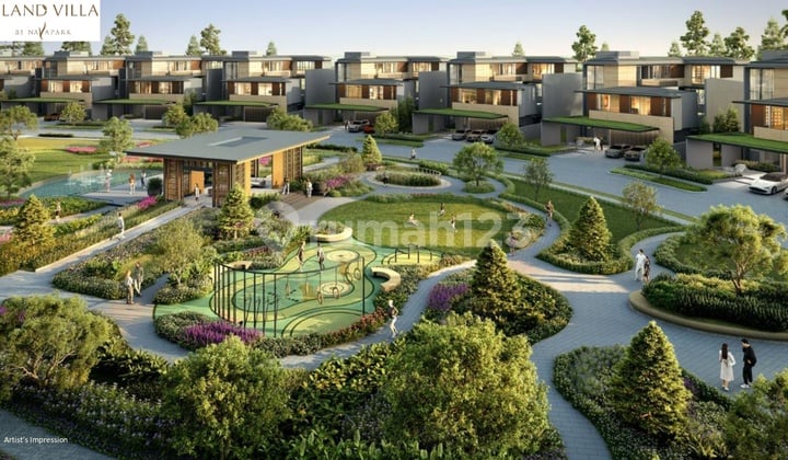 Hunian Ultra Mewah di BSD City - Island Villa Navapark