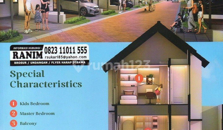 Termurah Dipusat Kota Gading Serpong - Cluster Anza Homes Free PPN