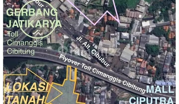 Dijual Tanah Alternatif Cibubur Cocok Untuk Gudang, Jatikarya, Jatisampurna, Kota Bekasi