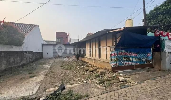 Jual Tanah dan Bangunan Gudang Jalan Tpu Parakan Kavling Pdk 10 Pondok Benda Pamulang