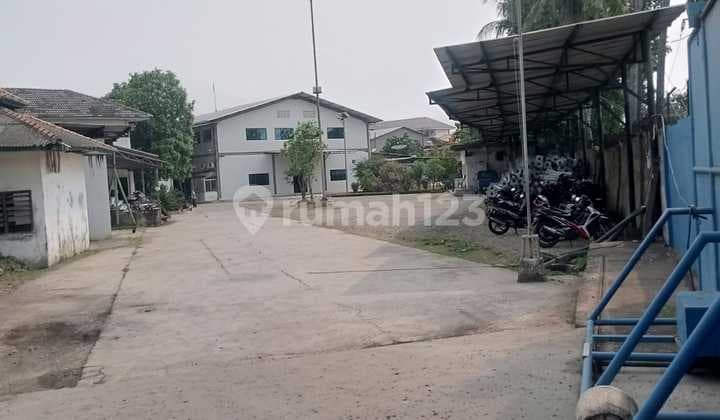 Dijual Tanah Ada Bangunan Gudang , Jl. Kamal Raya, Tegal Alur