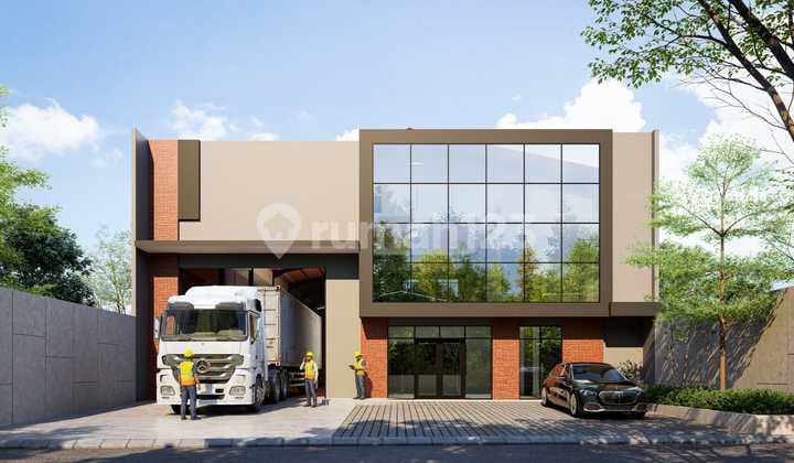 Dijual Gudang Baru Modern Tropical di Kunciran, Kota Tanggerang Hanya 1 Unit