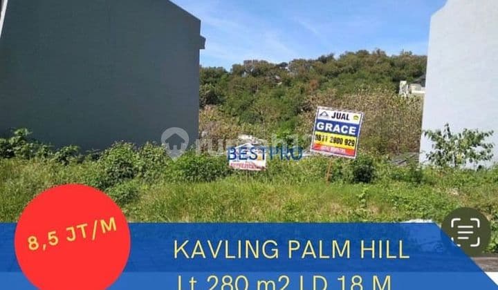 Tanah di Perumahan Palm Hill