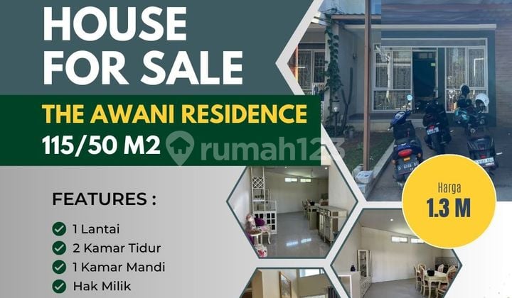 Rumah di Jual Cepat di Cluster The Awani Residence