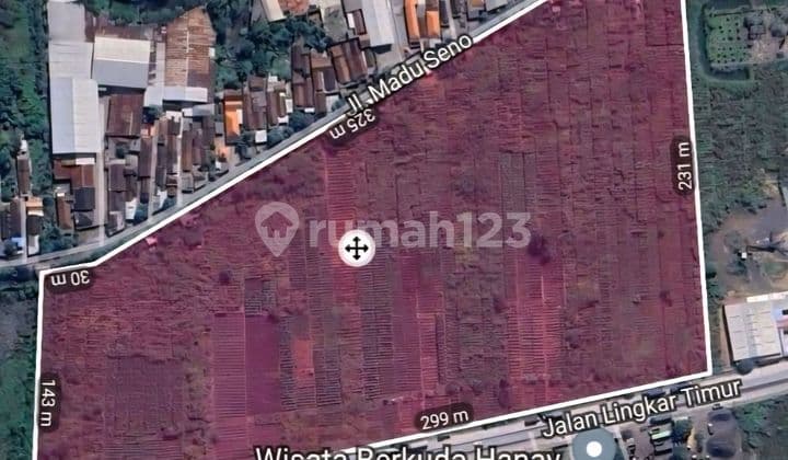 Tanah Industri Nol Jalan Raya Lingkar Timur Sidoarjo, Dekat Akses Tol