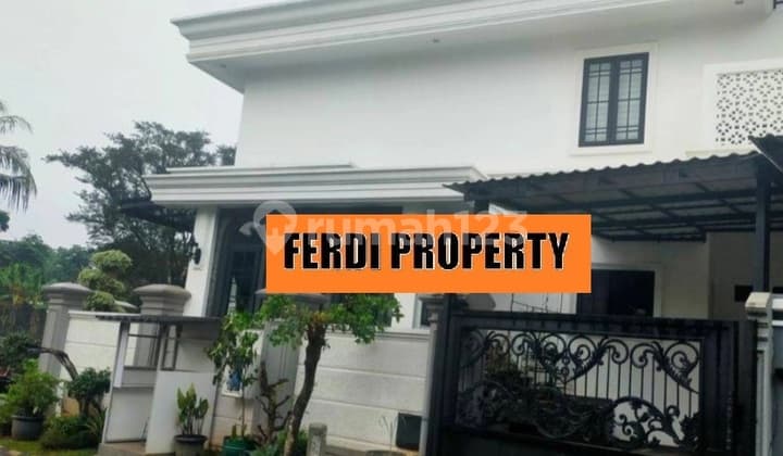 Rumah Hook Mewah Ada Kolam Renang dan Lift di Citra Gran Cibubur