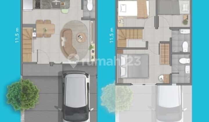 Rumah Siap huni di Park Serpong Tangerang Strategis Nego