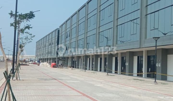 Ruko Soho Ebony 2 Muka (2 Tampak Depan) Baru Siap Pakai Di Pik2 Nya Masih Masuk Apuk Muara - Penjaringan Jakarta Utara