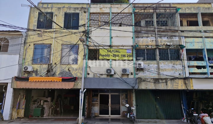 Ruko 3 Lantai Siap Pakai Jalan Cengkeh Pinangsia Jakarta Barat