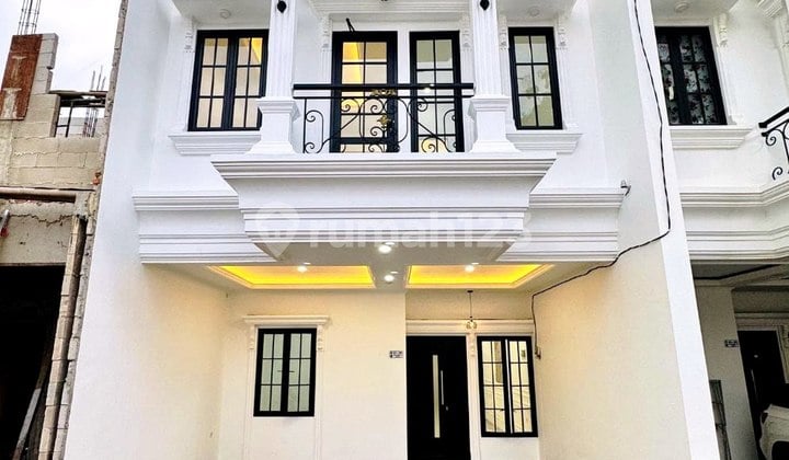 New Modern Classic Rooftop House in Tanah Baru Depok