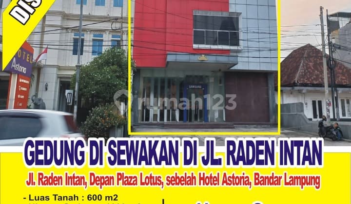 Building in the Center of Bandar Lampung City Suitable for Office, School