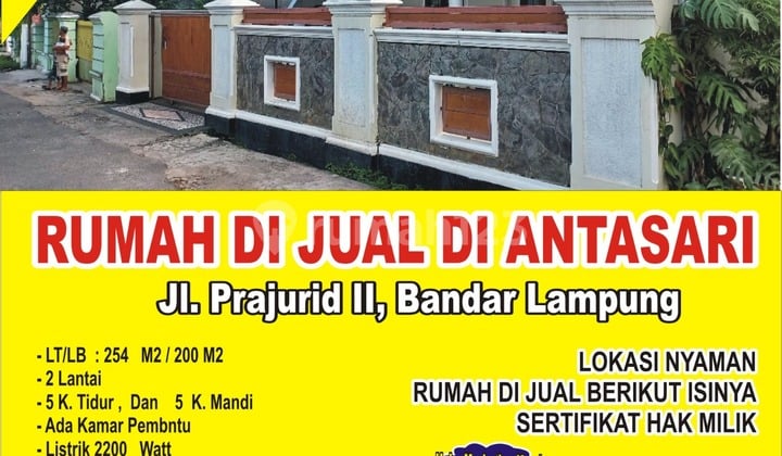 Rumah siap huni di antasari full furnish