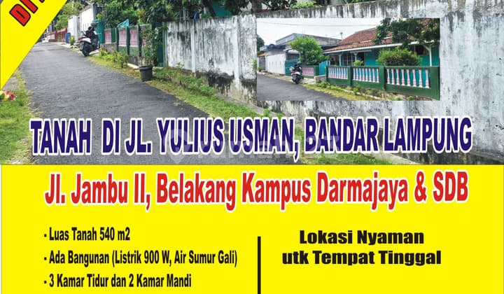 tanah di area kampus cocok untuk usaha kos kosan