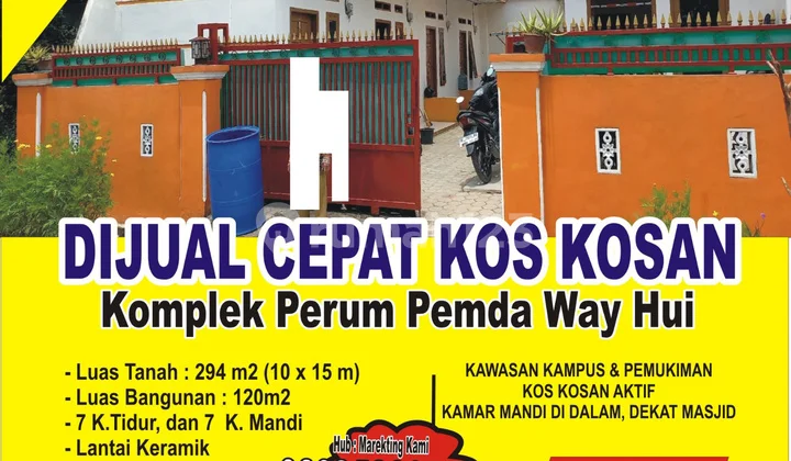 BU kos kosan di kawasan Kampus ITERA BU kos kosan di kawasan Kampus ITERA