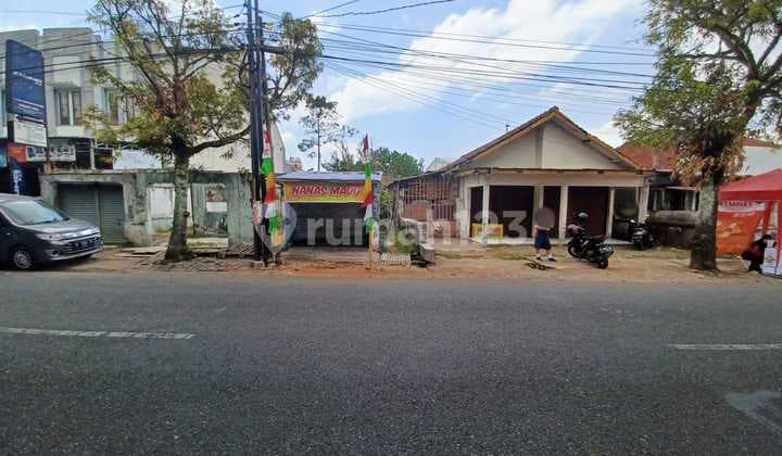 Disewakan Tanah Ada Bangunan Kios Pinggir Jalan di Purwokerto
